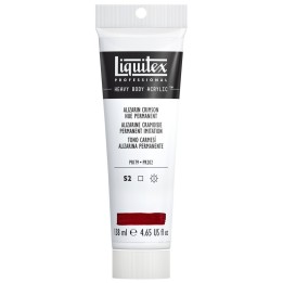 Liquitex Professional Heavy Body Acrylic Paint, 138 mL Tube, Alizarin Crimson Hue Permanent
