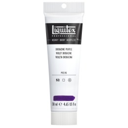 Liquitex Professional Heavy Body Acrylic Paint, 138 mL Tube, Dioxazine Purple
