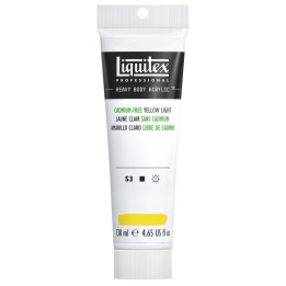Liquitex Professional Heavy Body Acrylic Paint, 138 mL Tube, Cadmium Free Yellow Light