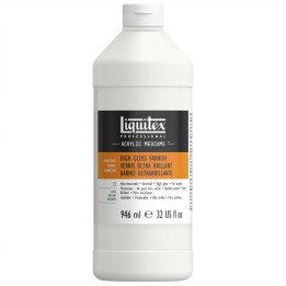 Liquitex Professional High Gloss Varnish, 32 oz (946 mL) Bottle