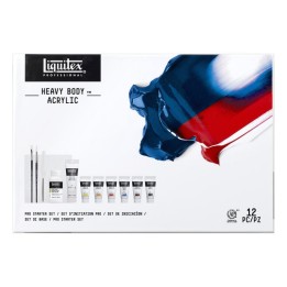 Liquitex Professional Heavy Body Acrylic Paint, Pro Starter Set