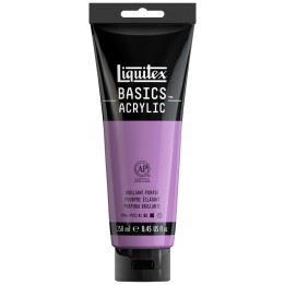 Liquitex BASICS Acrylic Paint, 250 mL, Tube, Brilliant Purple