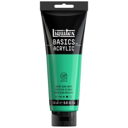 Liquitex BASICS Acrylic Paint, 250 mL, Tube, Bright Aqua Green