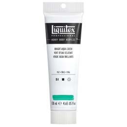 Liquitex Professional Heavy Body Acrylic Paint, 138 mL Tube, Bright Aqua Green