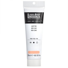 Liquitex Professional Heavy Body Acrylic Paint, 138 mL Tube, Light Pink