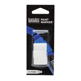 Liquitex Professional Acrylic Paint Marker, Replacement Wide Chisel Nibs, Set of 3