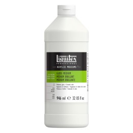Liquitex Professional Acrylic Gloss Medium, Clear, 32 oz (946 mL)