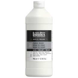 Liquitex Professional Acrylic Pouring Medium, Gloss, 32 oz (946 mL)