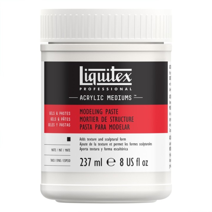 Liquitex Professional Acrylic Modeling Paste, 8 oz (237 mL)