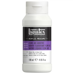 Liquitex Professional Acrylic Flow Aid Additive, Clear, 4 oz (118 mL)