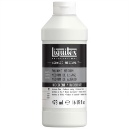 Liquitex Professional Acrylic Pouring Medium, Iridescent, 16 oz (473 mL)