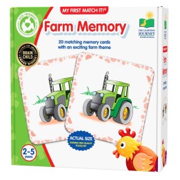 The Learning Journey International My First Memory Game - Farm
