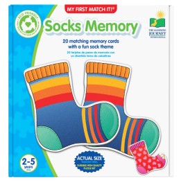 The Learning Journey International My First Memory Game - Sock Match