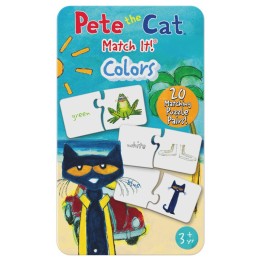 The Learning Journey International Pete the Cat - Match It! Tin - Colors