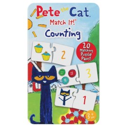 The Learning Journey International Pete the Cat - Match It! Tin - Counting