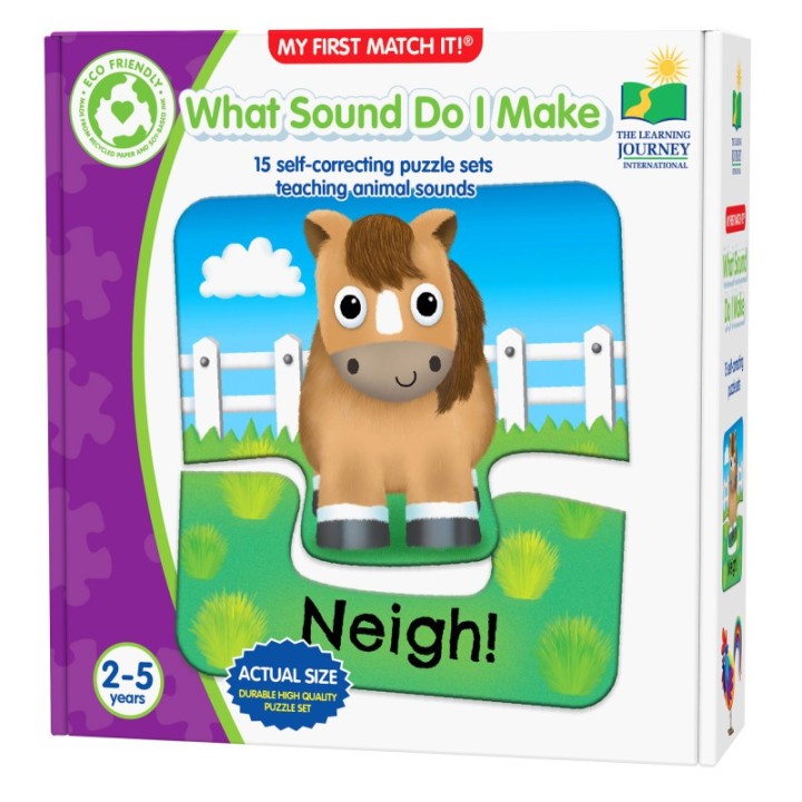 The Learning Journey International My First Match It - What Sound Do I Make?