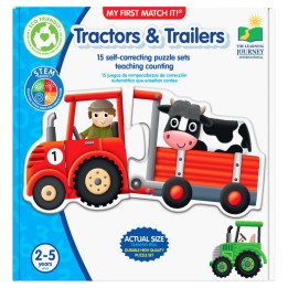 The Learning Journey International My First Match It - Tractors & Trailers