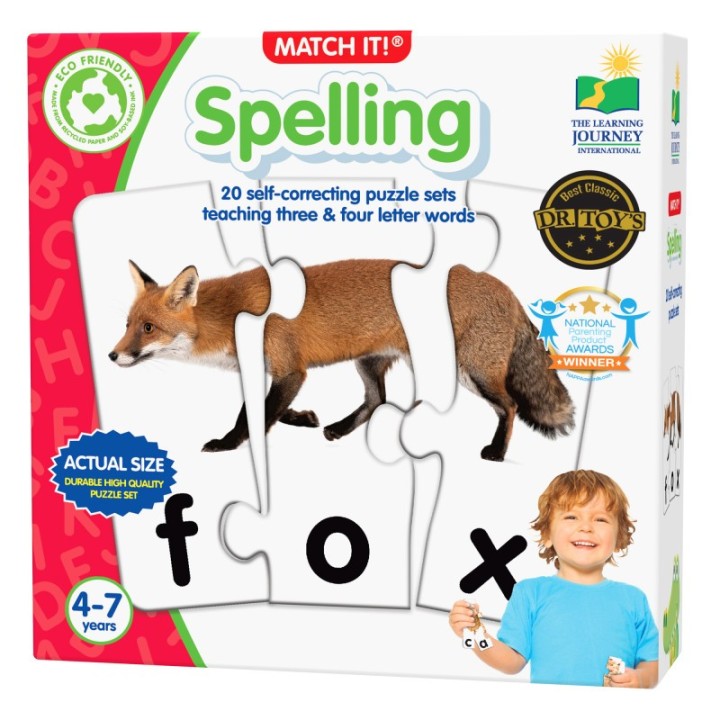 The Learning Journey International Match It! - Spelling