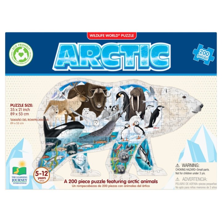 The Learning Journey International Wildlife World - Arctic Puzzle, 200 Pieces