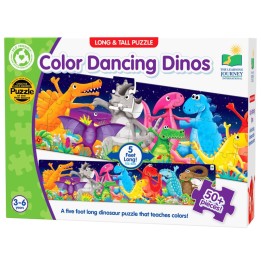 The Learning Journey International Long & Tall Puzzles - Color Dancing Dinos