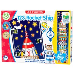 The Learning Journey International Long & Tall Puzzles - 123 Rocketship