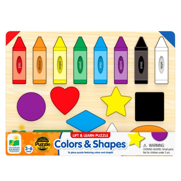 The Learning Journey International Lift & Learn Colors & Shapes