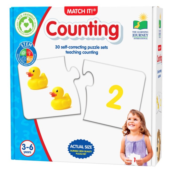 The Learning Journey International Match It! - Counting