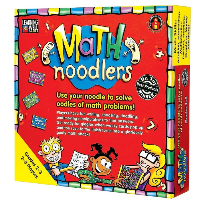 Learning Well Games Math Noodlers Game, Grades 2-3
