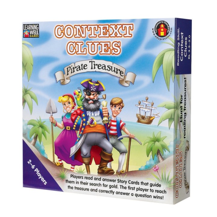 Learning Well Games Context Clues Game Blue Level—Pirate Treasure Game