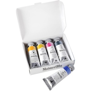 MaimeriBlu Watercolor Paint Introduction Set, 12ml, 5 Pieces