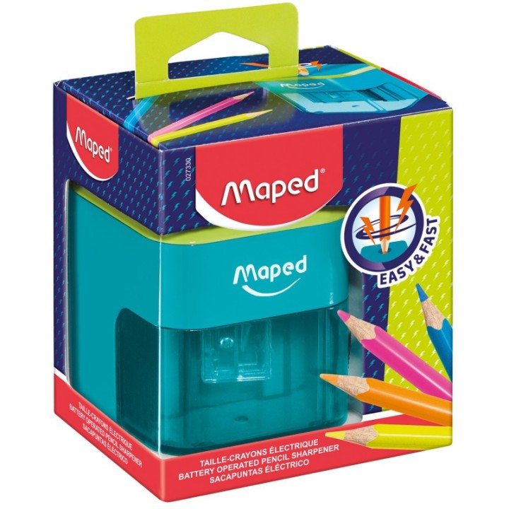 Maped® Compact 1-Hole Battery Powered Pencil Sharpener