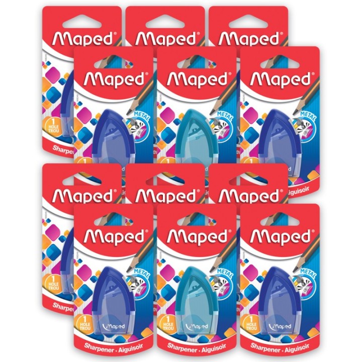 Maped® Tonic 1 Hole Sharpener, Pack of 12