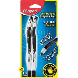 Maped® Visiopen Ball-Point For Lefties - 2pk
