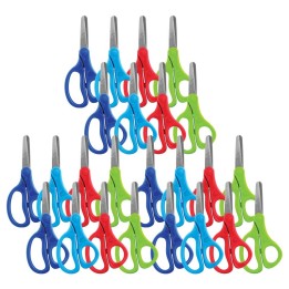 Maped® Essentials Kids Scissors 5", Blunt, Assorted Colors, Pack of 24