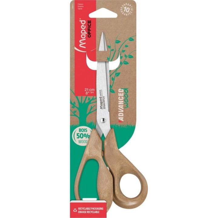 Maped® Advanced Eco-Friendly Multipurpose 8-1/4" Scissors