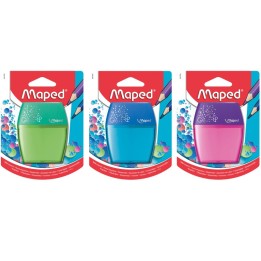 Maped® Shaker Pencil Sharpener, 2-Hole