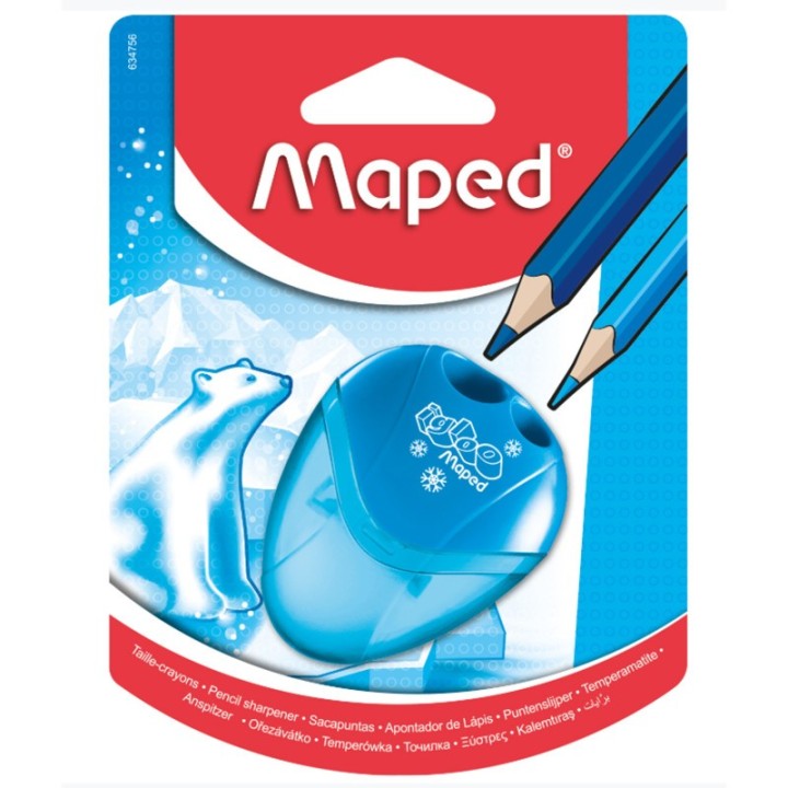 Maped® I-Gloo 2 Hole Pencil Sharpener