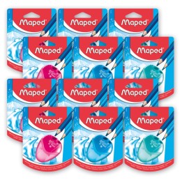 Maped® I-Gloo 2 Hole Pencil Sharpener, Pack of 12