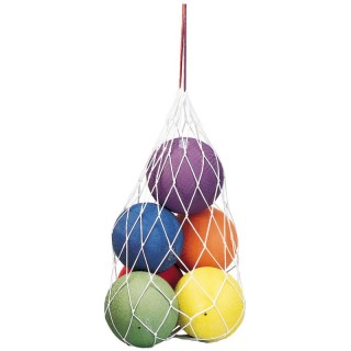 Martin Sports Ball Carry Net Bag with Drawstring, 24" x 36"