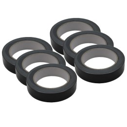 Martin Sports Floor Marking Tape, Black, 6 Rolls