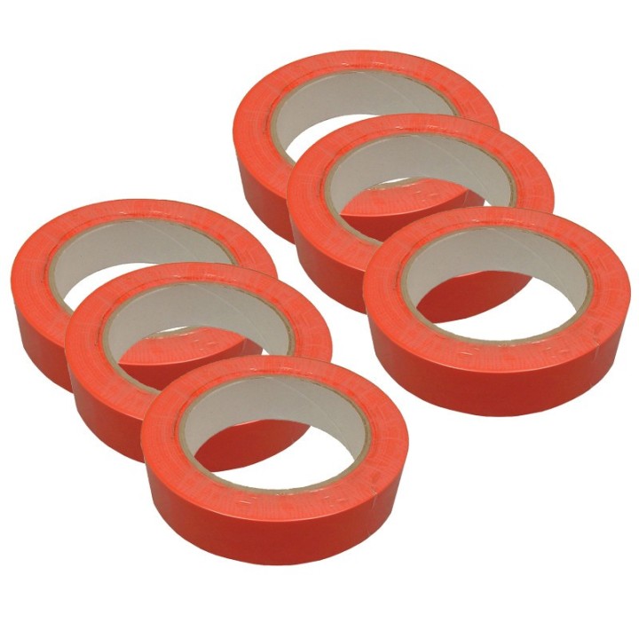 Martin Sports Floor Marking Tape, Orange, 6 Rolls