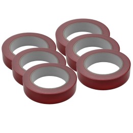 Martin Sports Floor Marking Tape, Red, 6 Rolls