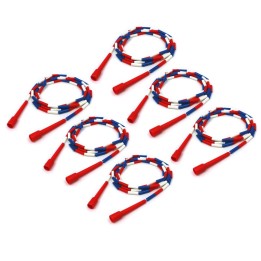 Martin Sports Segmented Plastic Jump Rope, 10', Pack of 6