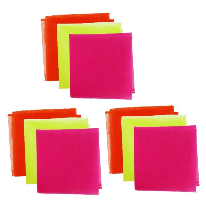 Martin Sports Juggling Scarves, 3 Per Set, 3 Sets