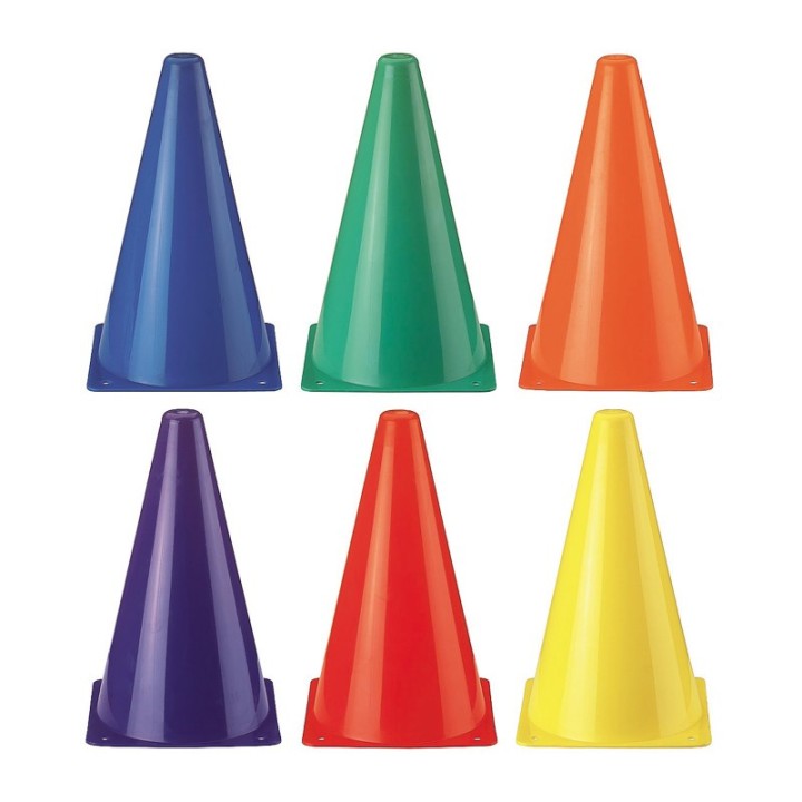 Martin Sports Rainbow Cones, Set of 6