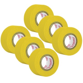 Mavalus® Tape, 1" x 324", Yellow, 6 Rolls