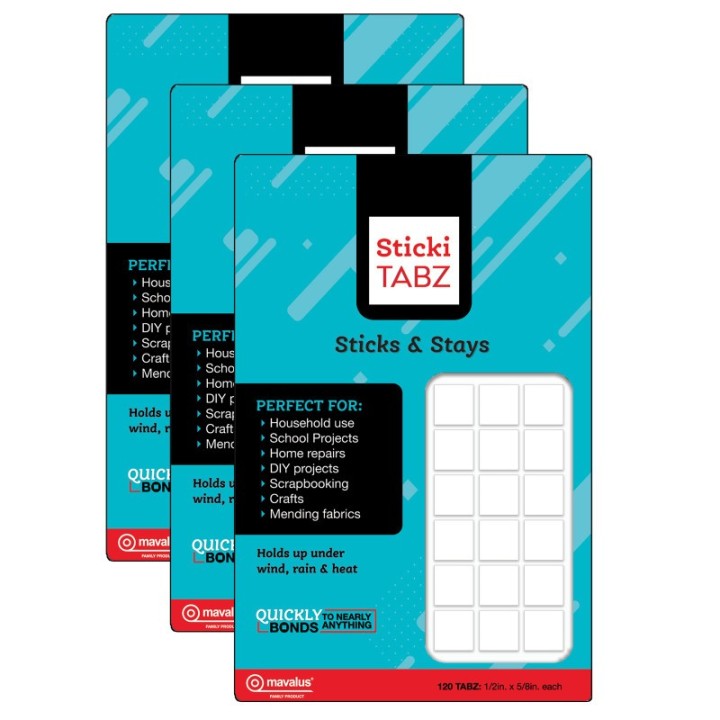 Mavalus® Sticki TABZ, 120 per Pack, 3 Packs