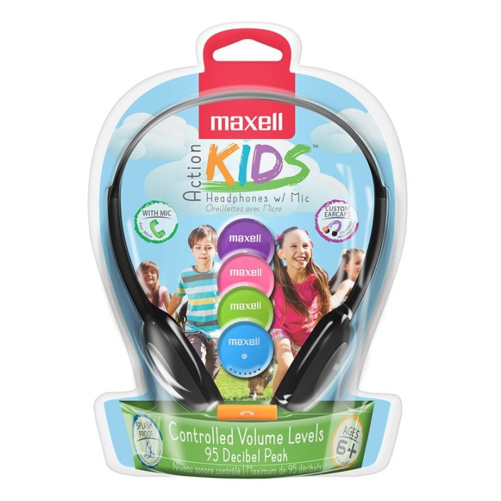 Maxell Action Kids™ Headphones with Mic