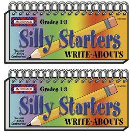McDonald Publishing Silly Starters Write-Abouts, Grade 1-3, Pack of 2
