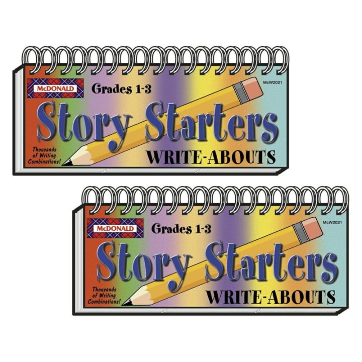 McDonald Publishing Write-Abouts Story Starters, Pack of 2